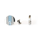 Aigner Cufflink Silver Color