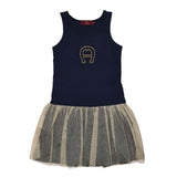 Aigner Kids Girl's Navy & Pink Set Dress