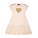 Aigner Kids Girl's White Swan Dress