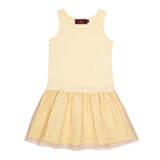 Aigner Kids Girl's White & Yellow Dress