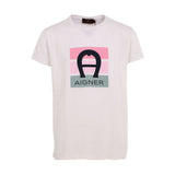 Aigner Kids Girl's Bright White T-Shirt