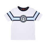 Aigner Kids Boy's Blue Topaz T-Shirt