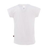 تي شيرت أبيض بطبعة شعار Aigner Kids