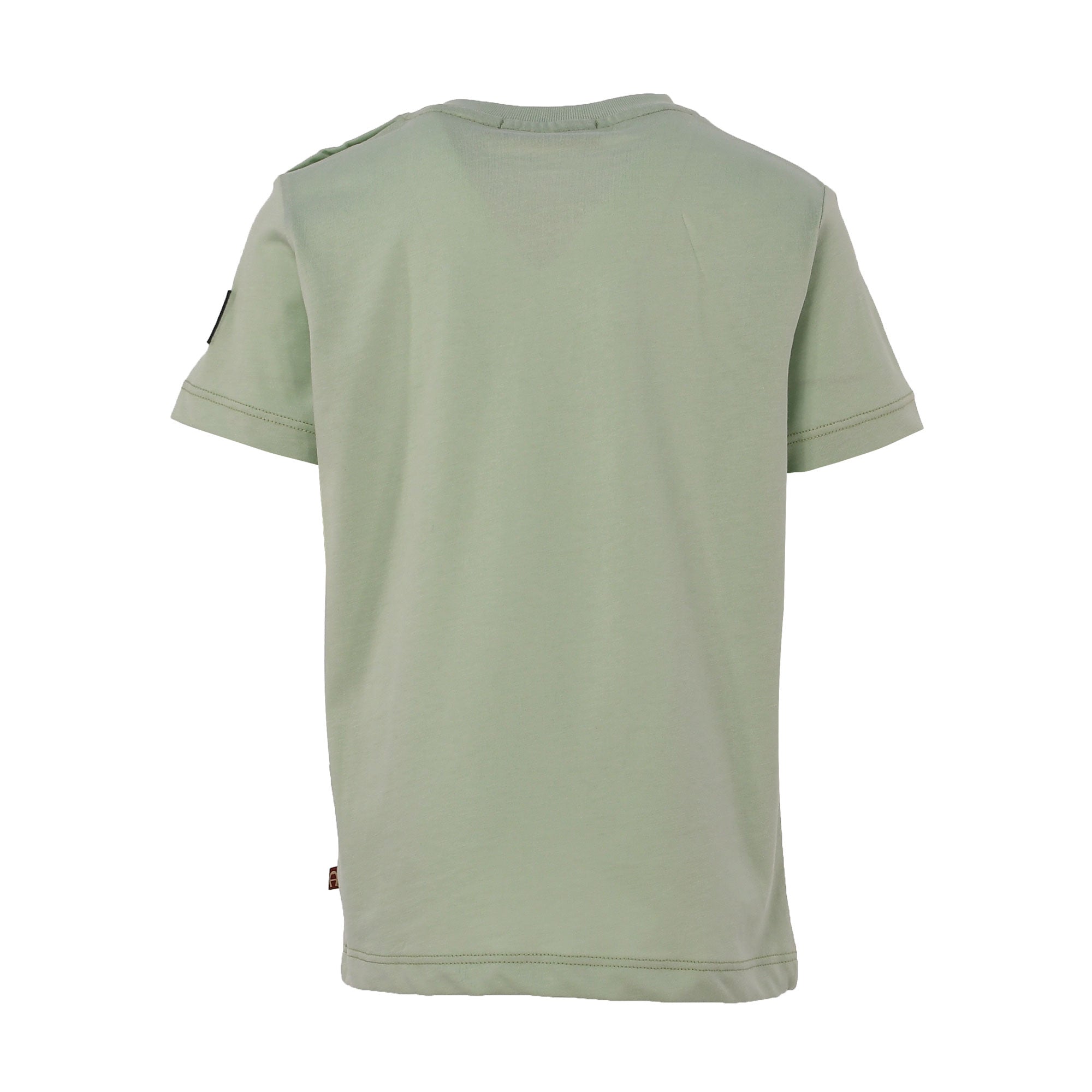 Aigner Kids Light Green Logo Print T-Shirt – Blue Salon