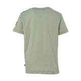 Aigner Kids Light Green Logo Print T-Shirt