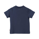تي شيرت Aigner Kids للأطفال الأولاد باللون الكحلي