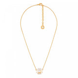 Les Nereides Crystal Round Stone La Diamantine Pendant Necklace