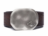 Replay Men's Belt In Vintage Leather With Logo