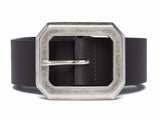 Replay Men's Crust Bufalo Pull Up Leather Belt