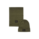 Replay Cotton Beanie and Scarf Set