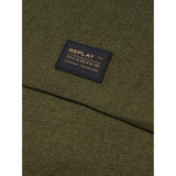 Replay Cotton Beanie and Scarf Set