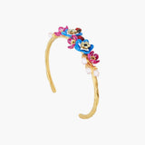 Les Nereides Forget-Me-Not Flower And Ladybird Bangle Bracelet