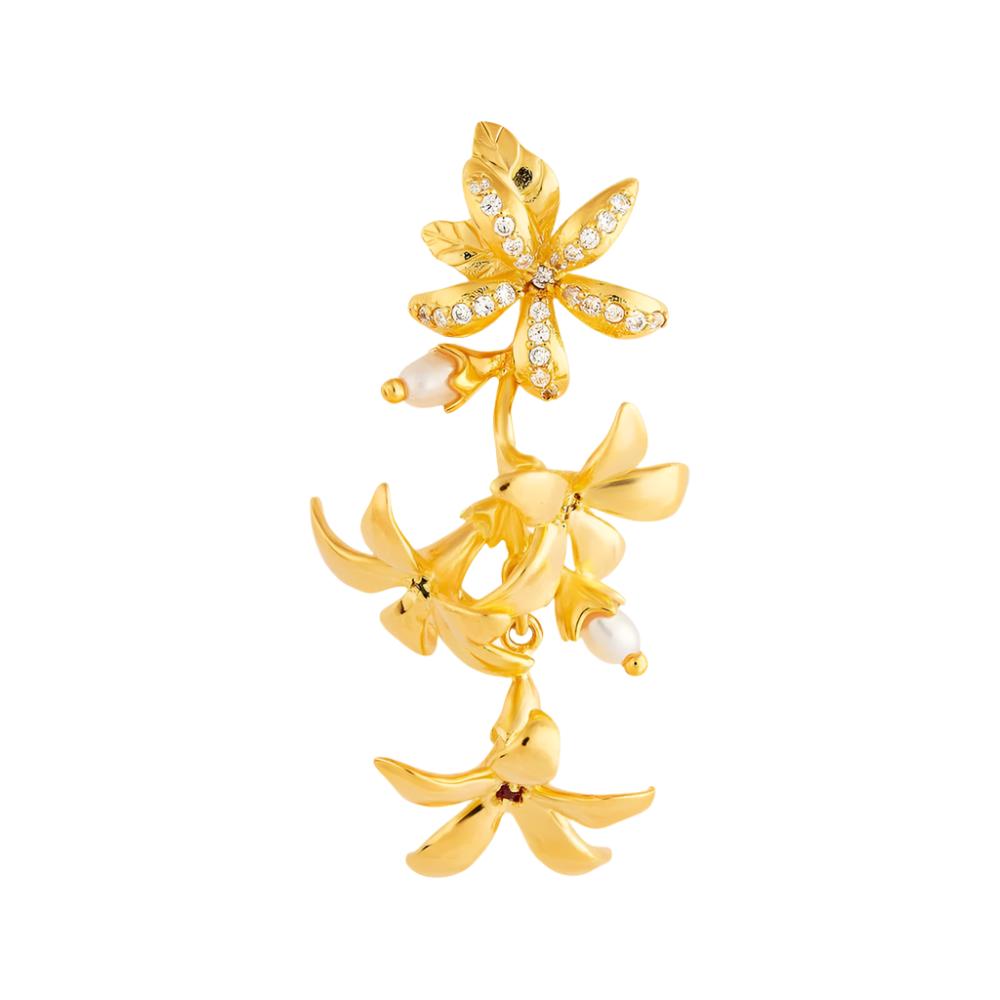 Les Nereides Star Jasmine Bunch Post Earrings | Accessories | Earrings | Fashion Jewellery | Our Exclusives | Women | Women Earrings | Womens Les Nereides Star Jasmine Bunch Post Earrings | Accessories | Earrings | Fashion Jewellery | Our Exclusives | Women | Women Earrings | Womens