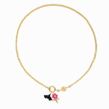 Les Nereides Pink Daisy Charm