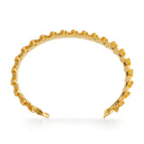 Les Nereides Sunflower Bangle Bracelet