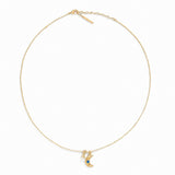 Les Nereides Pearl And Moon Necklace