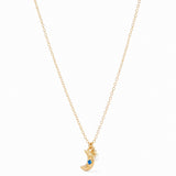 Les Nereides Pearl And Moon Necklace