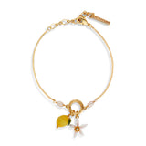 Les Nereides Lemon And Lemon Blossom Fine Bracelet