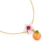 Les Nereides Apricot And Flower Dangling Charm Fine Bracelet