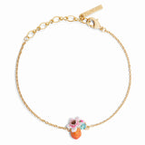 Les Nereides Apricot And Flower Fine Bracelet