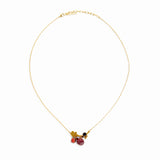 Les Nereides Figs And Foliage Pendant Necklace