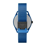 Emporio Armani Matteo Green Dial Aluminum Blue Men's Watch
