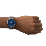 Emporio Armani Chronograph Gun-Metal Stainless Steel Men's Watch
