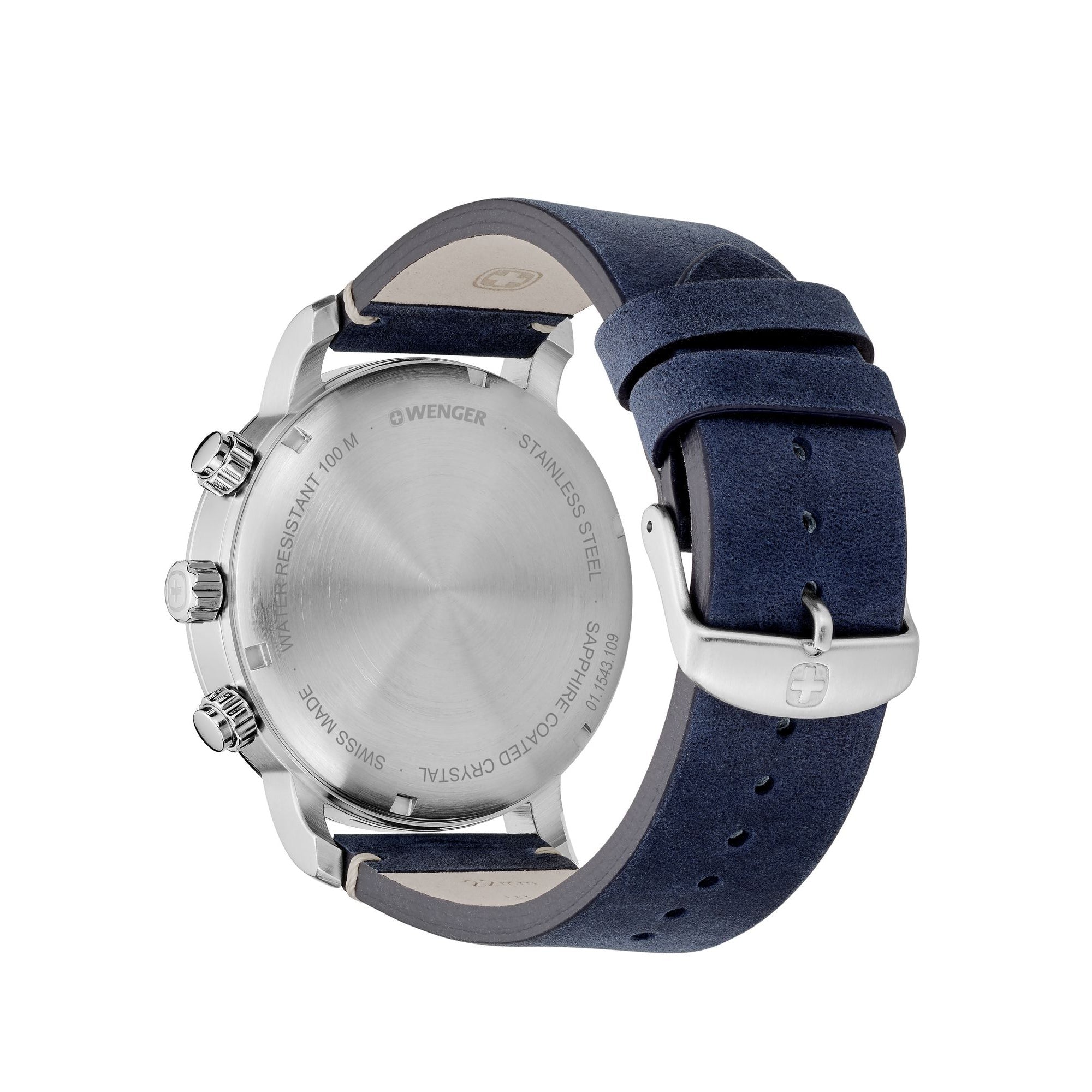 Wenger Attitude Chrono 44 Blue Dial Blue Leather Men's Watch | Fashion Watches | GCC | Men | Mens | Mens Watches | Watches Wenger Attitude Chrono 44 Blue Dial Blue Leather Men's Watch | Fashion Watches | GCC | Men | Mens | Mens Watches | Watches