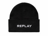 Replay Knit Beanie With Logo