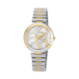 Aigner Gorizia Ladies Watch With Two-Tone Stainless Steel & Gold Plated Case