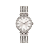 Cerruti Ladies Watch Silver Case And DialÂ With Silver Plated Metal Bracelet