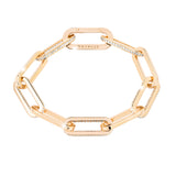 Rebecca, Stockholm Crystals Bracelet - Gold, Medium