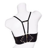 حمالة صدر قابلة للتعديل لون ازرق مقاس  M