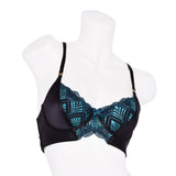 حمالة صدر قابلة للتعديل لون ازرق مقاس  M