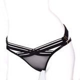 Bordelle Otto Open Brief Black