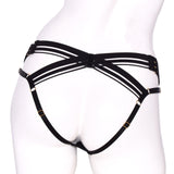 Bordelle Otto Open Brief Black