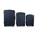 Bugatti Hard Shell Trolley set of 3 Blue One Size
