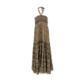 Blugirl Women's Animalier Print Maxi Dress