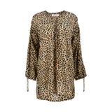 Blugirl Women's Leopard Print Blouse