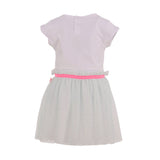 فستان للفتيات من Billieblush Kids بطبعة طيور من التول
