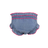 Billieblush Kids Ruffled Denim Dress