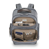 Briggs & Riley Work 19" Business Backpack Grey Greysize Large - Blue Salon