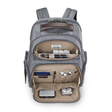 Briggs & Riley Work 18" Business Backpack Grey Greysize Medium - Blue Salon