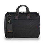 Briggs & Riley Work 12" Expandable Brief Black Blacksize Medium - Blue Salon