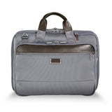 Briggs & Riley Work 12" Expandable Brief Grey Greysize Medium - Blue Salon
