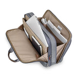 Briggs & Riley Work 12" Expandable Brief Grey Greysize Medium - Blue Salon