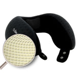 Be Relax My Memory Foam Travel Pillow Black Blacksize Small - Blue Salon