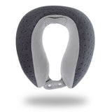 Be Relax My Memory Foam Travel Pillow Carbon Grey Carbon Greysize Small - Blue Salon