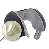 Be Relax My Memory Foam Travel Pillow Carbon Grey Carbon Greysize Small - Blue Salon