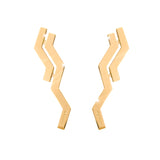 Rebecca Earrings In Golden Bronze Skyline Collection